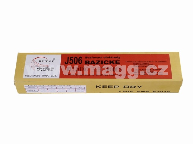 Bazické elektrody J506/2,5x300/2,5kg | doprava zdarma nad 3 000 Kč