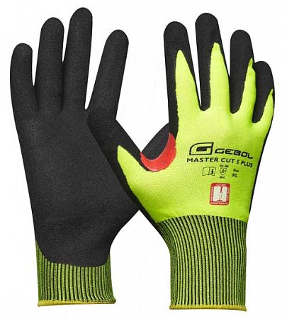 GEBOL - MASTER CUT 5 PLUS pracovní protiprořezové rukavice - velikost 9 (blistr)