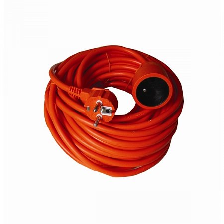 Prodlužovací kabel 20m 3x1mm2, 230V/6A - oranžový