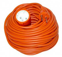 Prodlužovací kabel 20m 2x1mm2 - oranžový