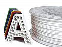 PLA 3D Filament Bílá 1kg 1,75mm AURAPOL