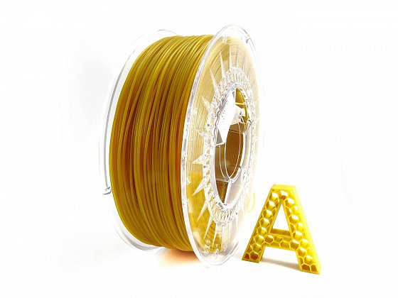 PLA 3D Filament Medová částečně transparentní 1 kg 1,75 mm AURAPOL