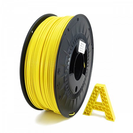 AURAPOL PET-G Filament sírová žlutá 1kg  1,75mm