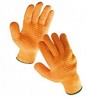 CERVA - FALCON rukavice nylon/polyester úplet s polymerní mřížkou - velikost 10