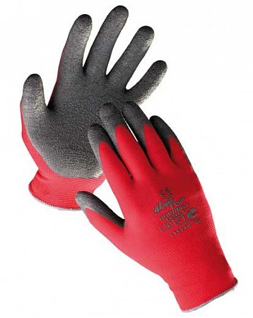 CERVA - HORNBILL - rukavice nylonové s pružnou gumovou dlaní - velikost 6