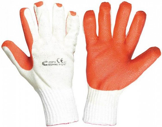CERVA - REDWING rukavice s ochranou dlaně - velikost 10