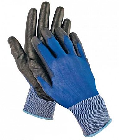 CERVA - SMEW rukavice nylonové s polyuretanovou dlaní - velikost 9