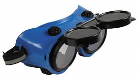 Brýle pro svářeče - odklápěcí kruhové zorníky